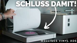 Schallplatten Bügeln mit der Pro-Ject Flatten it