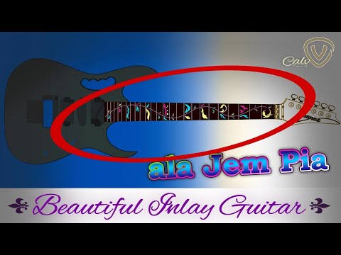 Beautiful Inlay Fretboard Guitar - New Ibanez Jem Pia 2021 Design