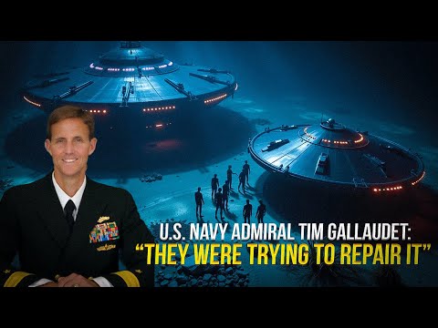 Admiral Confirms Divers Saw Humanoid Alien Pilots Repairing Craft!