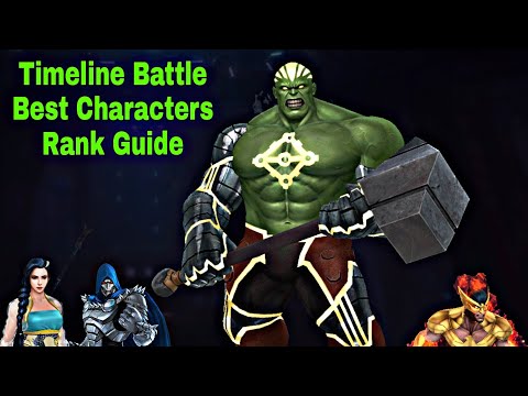 After August Mid Update Best Timeline Battle Characters Rank 2022 - Marvel Future Fight