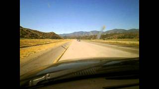 preview picture of video 'Grapevine going south on interstate five (camera tachyon xc )'