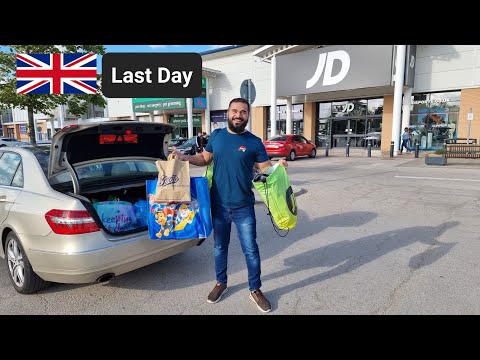 Last day shopping in UK 🇬🇧 👕👟 | Farewell dinner 🫕 | Day 17 | Mustafa Hanif BTS