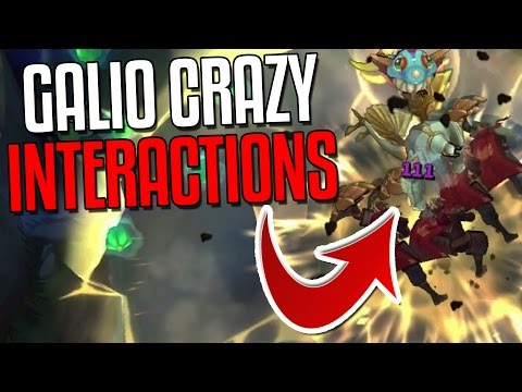 14 CRAZY GALIO REWORK INTERACTIONS | ft. Vandiril - League of Myths 2.0 | League of Legends