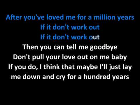 Glen Campbell - Don't Pull Your Love, Then You Can Tell Me Goodbye KARAOKE