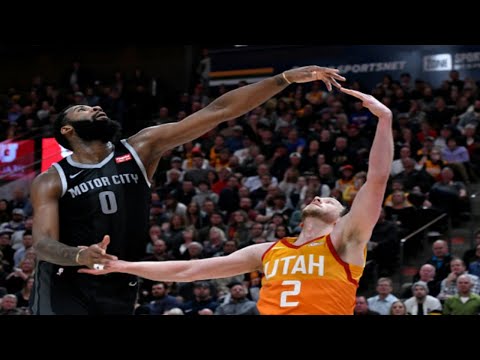 Detroit Pistons vs Utah Jazz Full Game Highlights | 1/14/2019