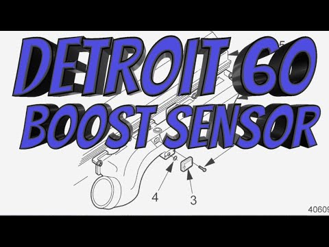 Detroit 60 boost sensor/.15 cent 5 min fix