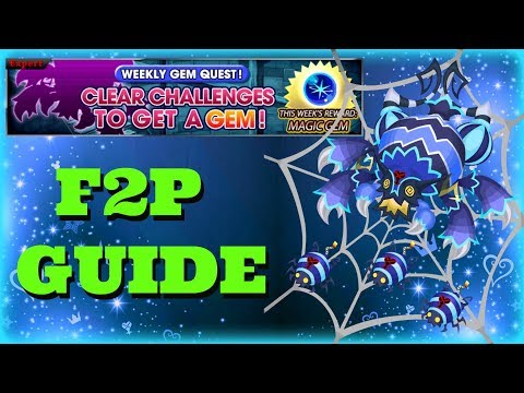 KH Union χ[Cross] F2P Weekly Gem Quest ~ Guilting Final Boss Xion!