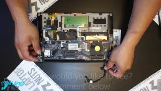 Laptop Dell XPS 13 9350 Disassembly Take Apart. Drive, Mobo, CPU & other parts Removal