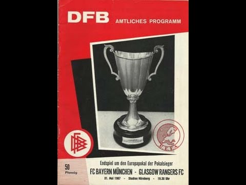 European Cup Winners Cup 1966 1967 Final Bayern München x Glasgow Rangers   2º HALF