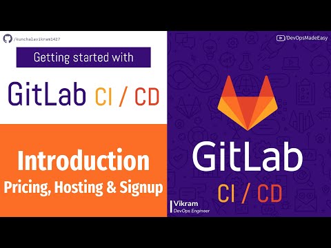 GitLab CICD: Introduction to GitLab CI | GitLab as a DevOps Platform | Sign up for a free account