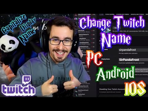 How to Change your Twitch Username on PC & Mobile (IOS...