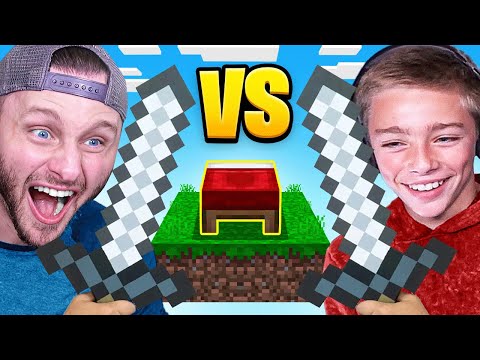 FATHER vs SON BED WARS (Minecraft)