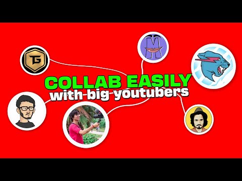 How to Collab with Big YouTubers (Always Works)