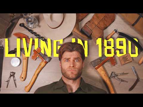 I Tried Living As An 1890's Man For A Week, Here's What Happened
