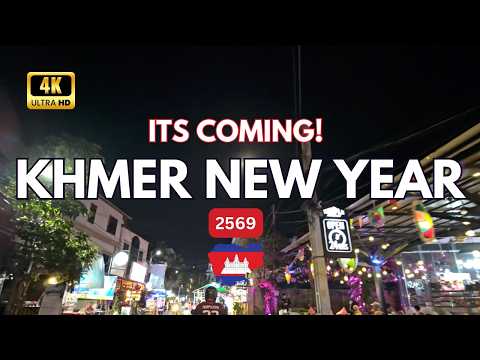 Khmer New Year is Coming! Driving Through Siem Reap Before the Madness