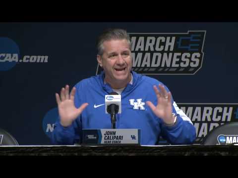 Watch Kentucky's FULL 1st round NCAA tournament press conference