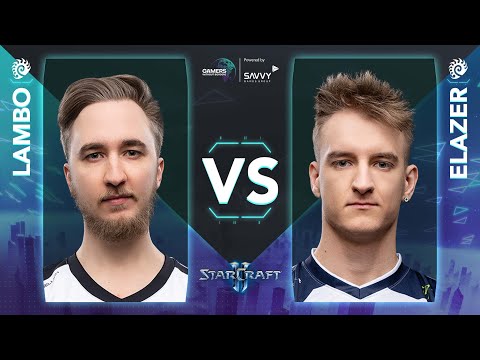 Elazer vs. Lambo // Gamers Without Borders 2023 – StarCraft II – Day 6