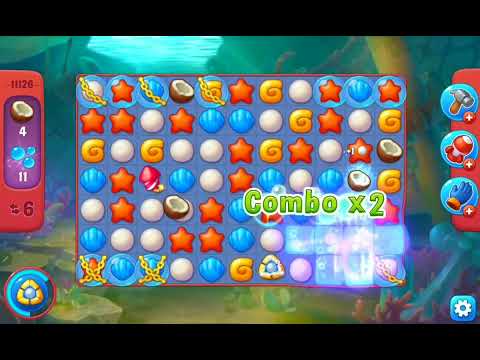 Fishdom Hard Level 11126 (No Boosters with extra moves) @choraelmin