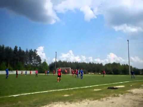 Strażak Mierzęcice - Olimpia Włodowice 1:4 (fragment spotkania)