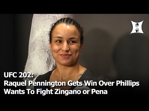 UFC 202: Victorious Raquel Pennington Explains Why She Wants To Fight Zingano or Pena