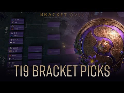 TI9 Bracket Picks | Dota2