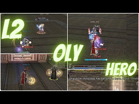 Lineage 2 Classic Olympiad Dominator PvP Strong Opponents Giran Server l2 Official