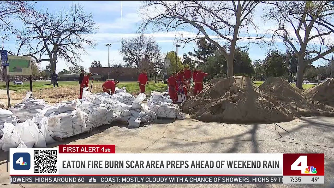 Burn scar areas are prepping for SoCal’s first storm of the season
