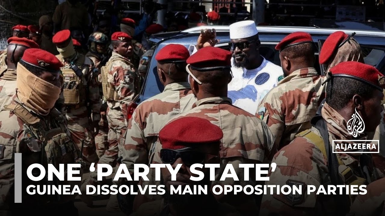 One ‘party state’: Guinea dissolves main opposition parties