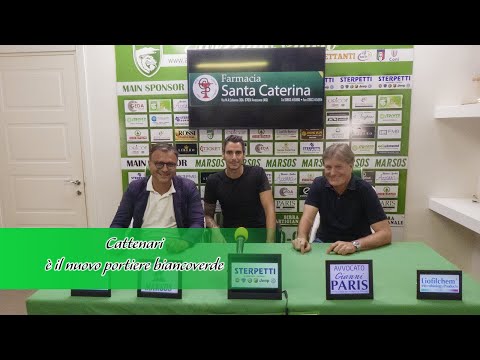 Cattenari è il nuovo portiere biancoverde