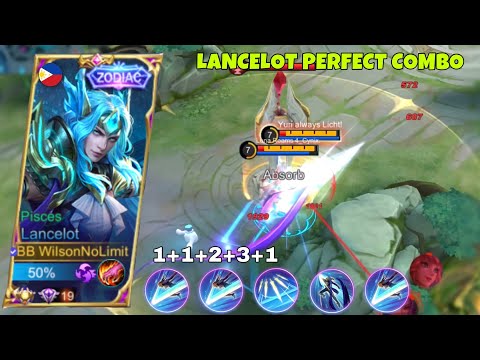 LANCELOT PERFECT FAST HAND COMBO CAN ONE SHOT EVERYONE 🔥 | INSANE DAMAGE!! ( please try )