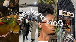 weekend vlog - grwm, bumble bff date, makeup routine + speed mates event