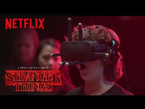 Stranger Things | Cast Reacts: Virtual Reality [HD] | Netflix