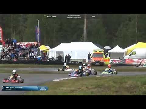 IAME Series Finland 2018 - Joensuu 9.6.2018 - Cadet - Heat 2