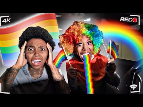 OVERLY SUS 🌈 PRANK ON GIRLFRIEND 😱 * HILARIOUS *