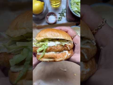McDonald’s chicken sandwich