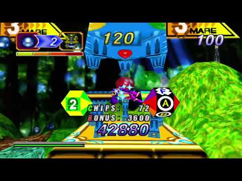 NiGHTS Into Dreams HD - Mystic Forest (Saturn) - 486,288 Pts