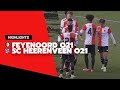 Highlights | Feyenoord O21 - sc Heerenveen O21 | 2021-2022