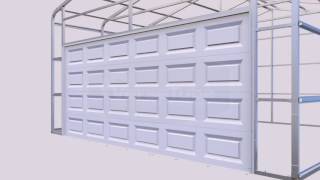 VersaTube Summit Garage Door Trim Application