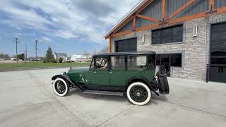 1926 Locomobile Four Door Start Up and Drive