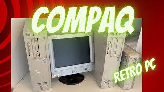 Compaq DeskPRO Retro PC Review Intel Pentium III 500MHz Windows 98 Gaming era