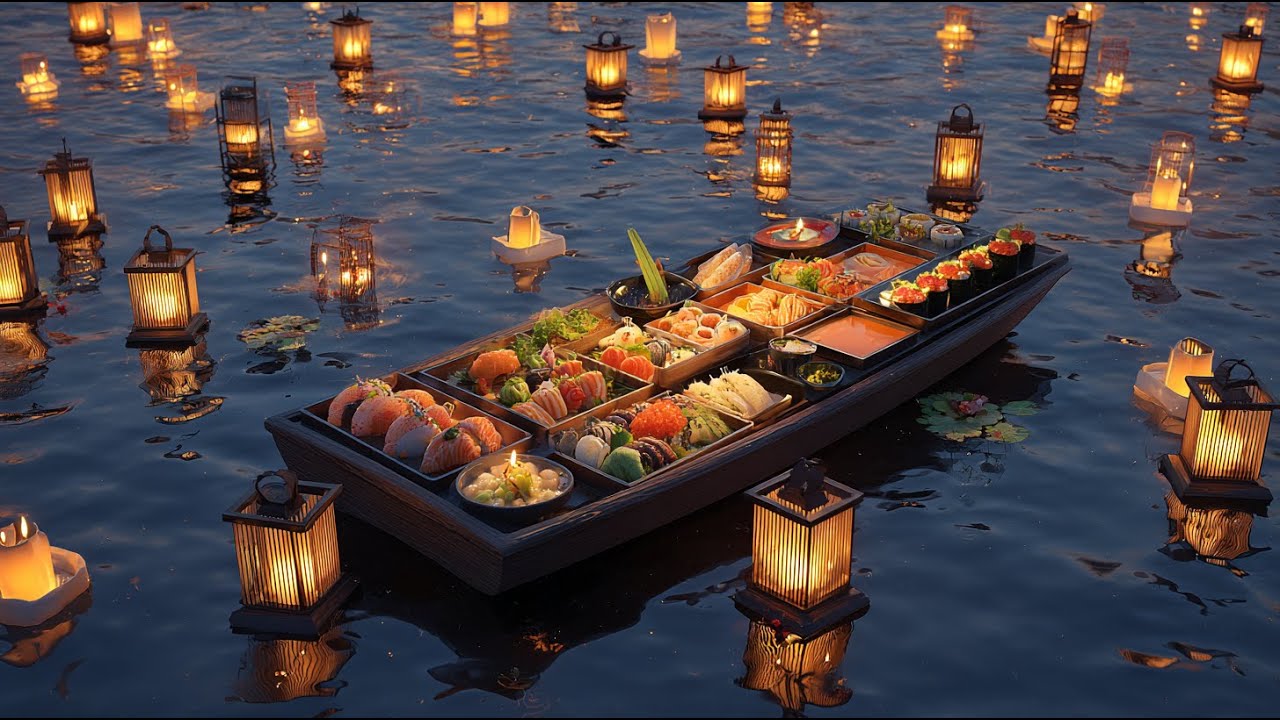 Sushi Spectacular — AI Sushi as Art