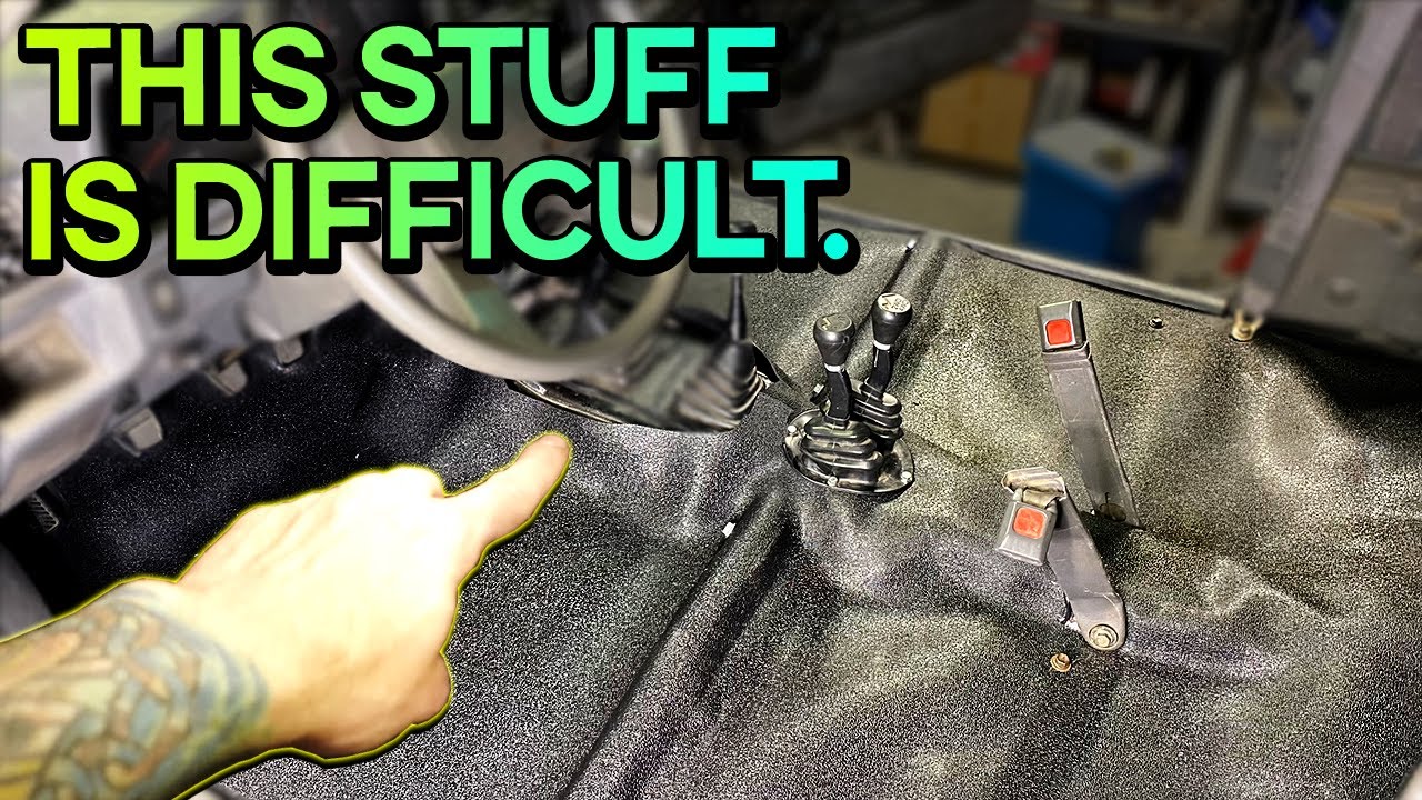 Vinyl Flooring Install in My Toyota Pickup - Mistakes Were Made...