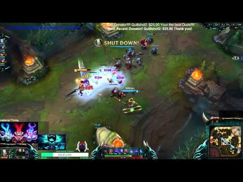 Tryndamere How to split push to Victory 17-6-1