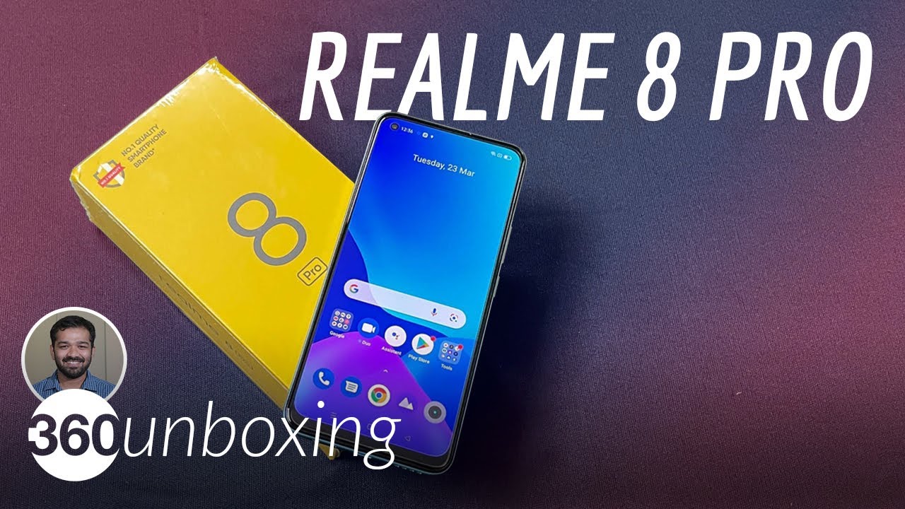 Realme 8 Pro Unboxing & First Look: 108MP Primary Camera under Rs. 20,000