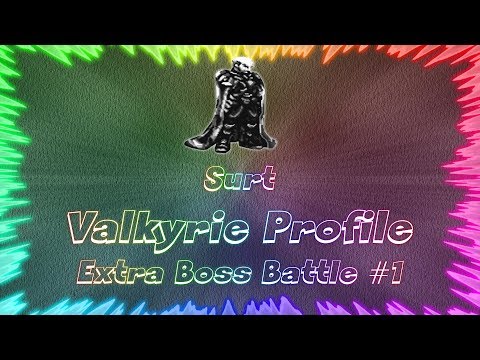Valkyrie Profile ★ Perfect Extra Boss Battle #1 • Surt
