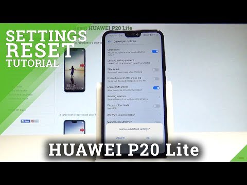 How to Restore Developer Options in HUAWEI P20 Lite - Reset Developer Settings |HardReset.Info