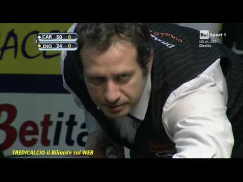 DIOMAJUTA vs CARATOZZOLO - FINALE 2^PROVA BILIARDO  BTP 2016/17 CASERTA