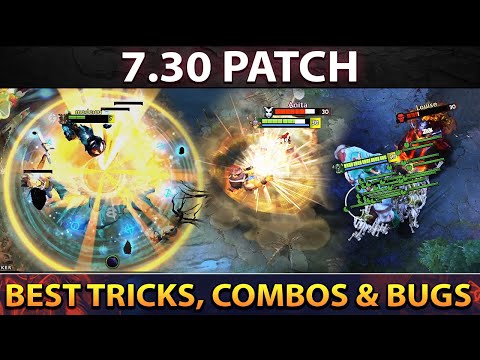 MOST OP, BROKEN & IMBA COMBOS & BUGS, BEST TRICKS & TIPS 7.30 PATCH Dota 2 Vol 02