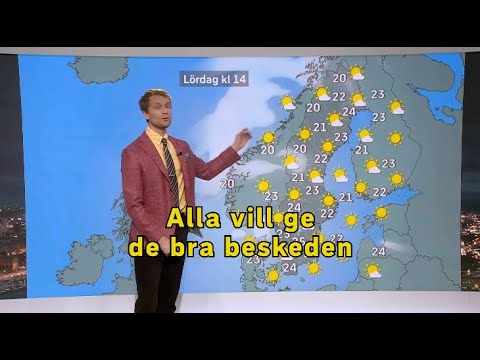 Alla vill ge de bra beskeden