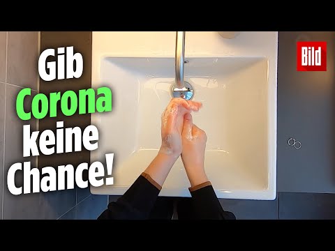 So wäschst du dir die Hände richtig! | Tutorial